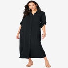 Collared Button Front Dress image number null