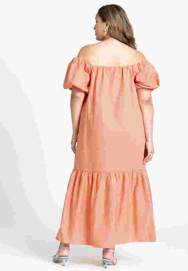 Off The Shoulder Relaxed Maxi Dress image number 1