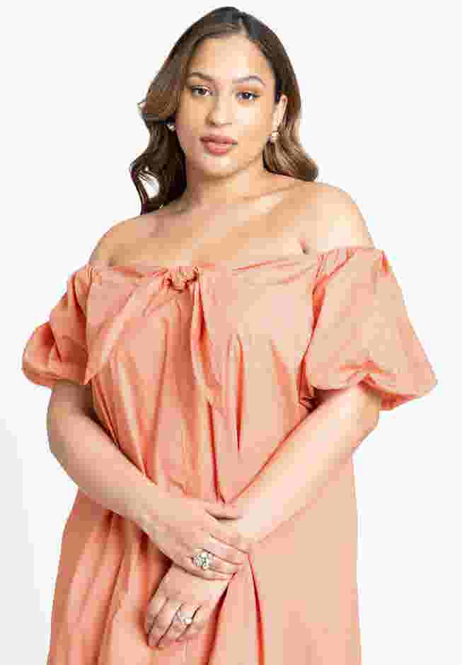Off The Shoulder Relaxed Maxi Dress image number 2