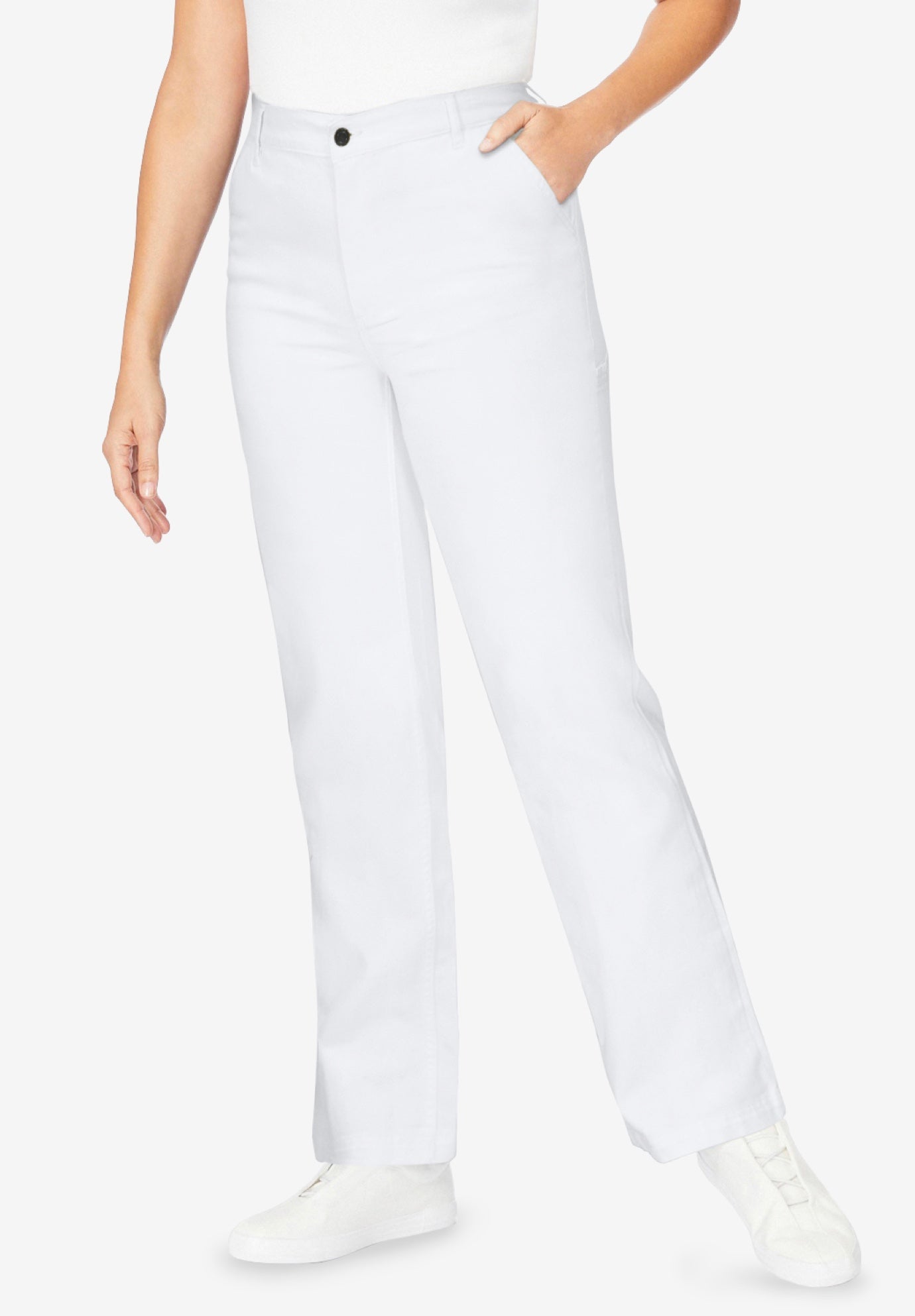 Back-Elastic All-Cotton Denim Carpenter Jeans image number 0