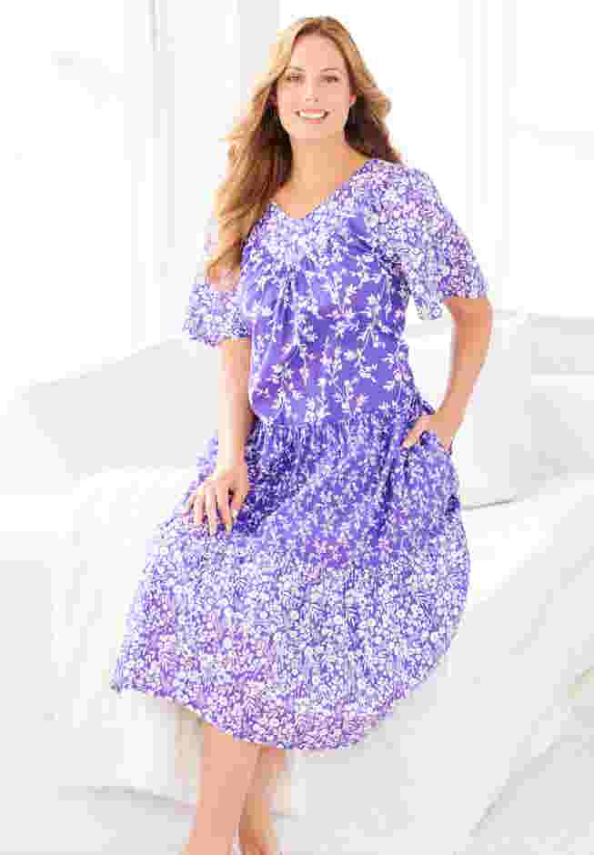 Tiered Print Lounger image number 5