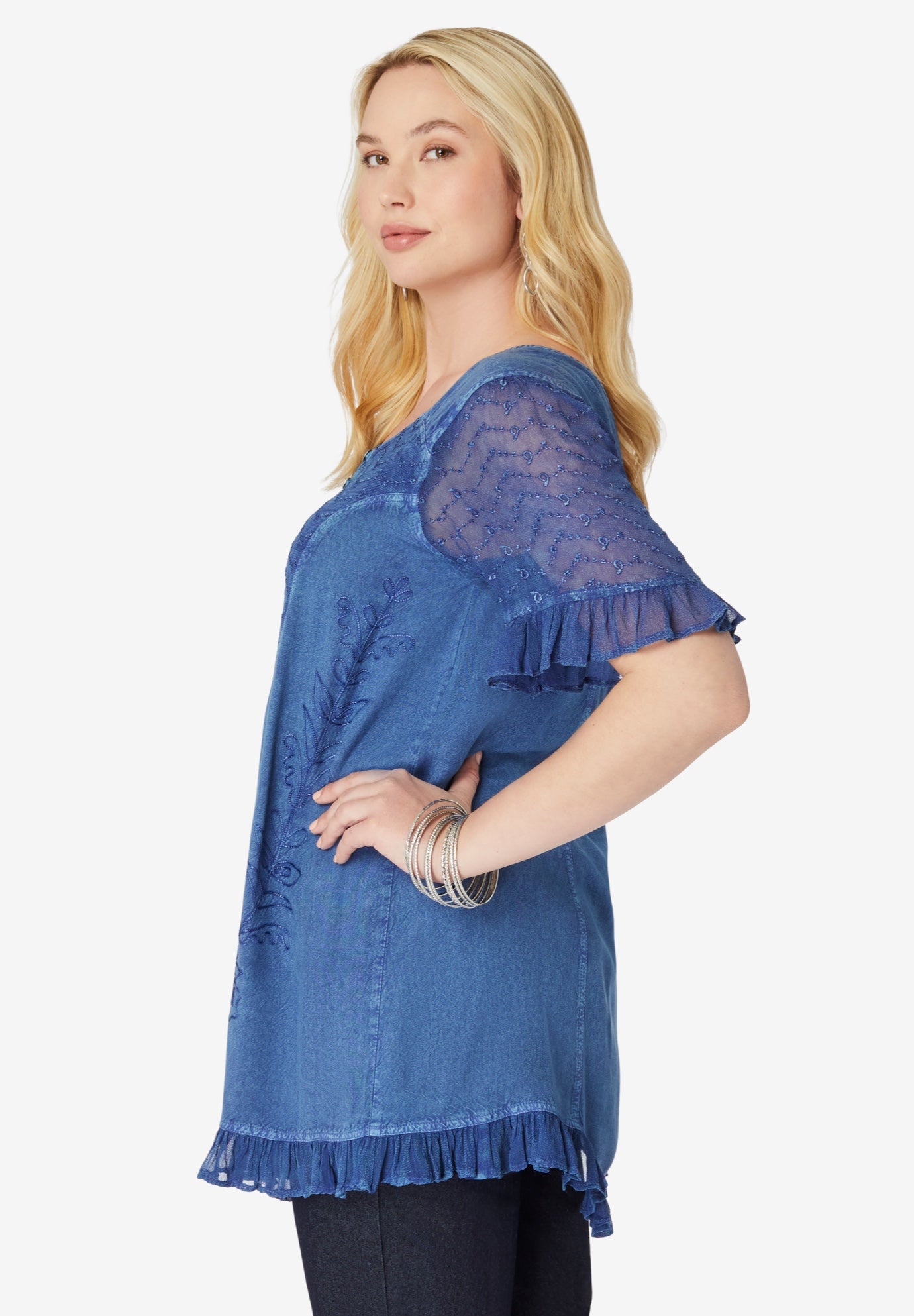 Acid Wash Tunic image number 2