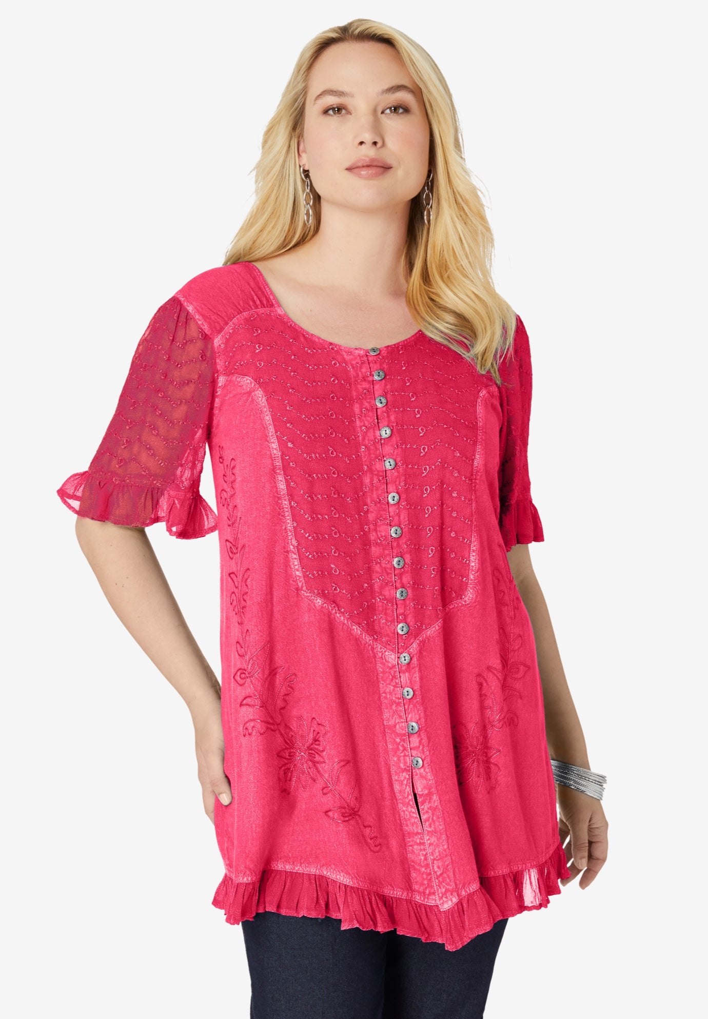 Acid Wash Tunic image number 0