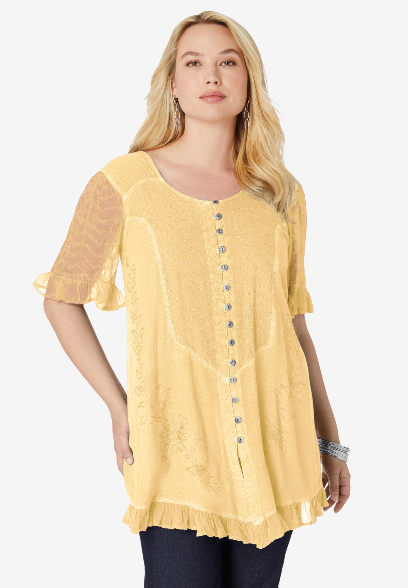 Acid Wash Tunic image number 0