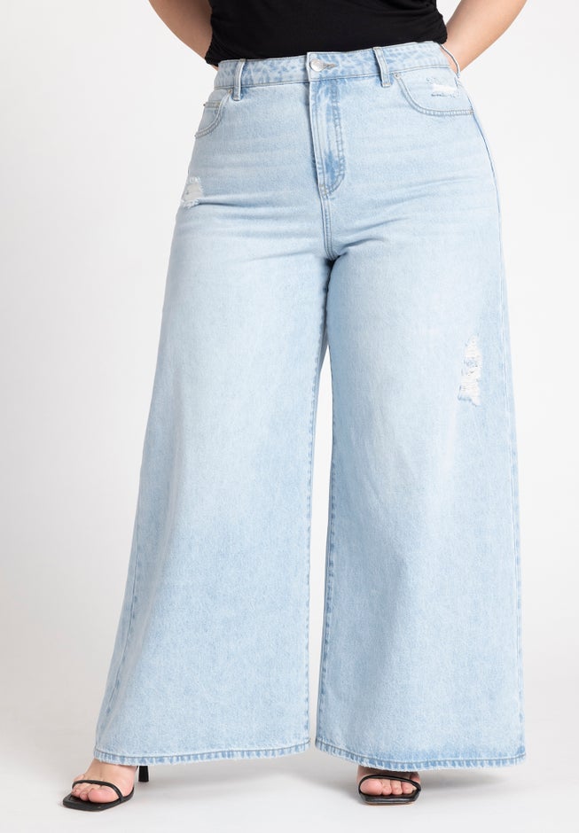 Super Wide Leg Jean image number null