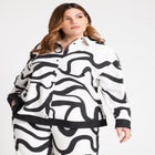 Stripe Detail Printed Top image number null