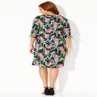 Tie-Sleeve Café Dress image number null