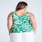 Intarsia Sweater Tank image number null