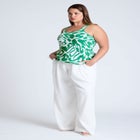 Intarsia Sweater Tank image number null