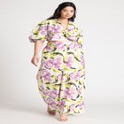 Wide Leg Printed Pant image number null