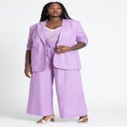 Pleat Detail Pant With Belt image number null