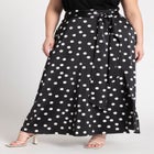 Maxi Skirt With Tie Waist image number null