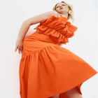 Asym Flounce Skirt image number null