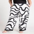 Pull On Border Detail Pant image number null