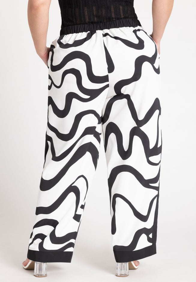 Pull On Border Detail Pant image number 2