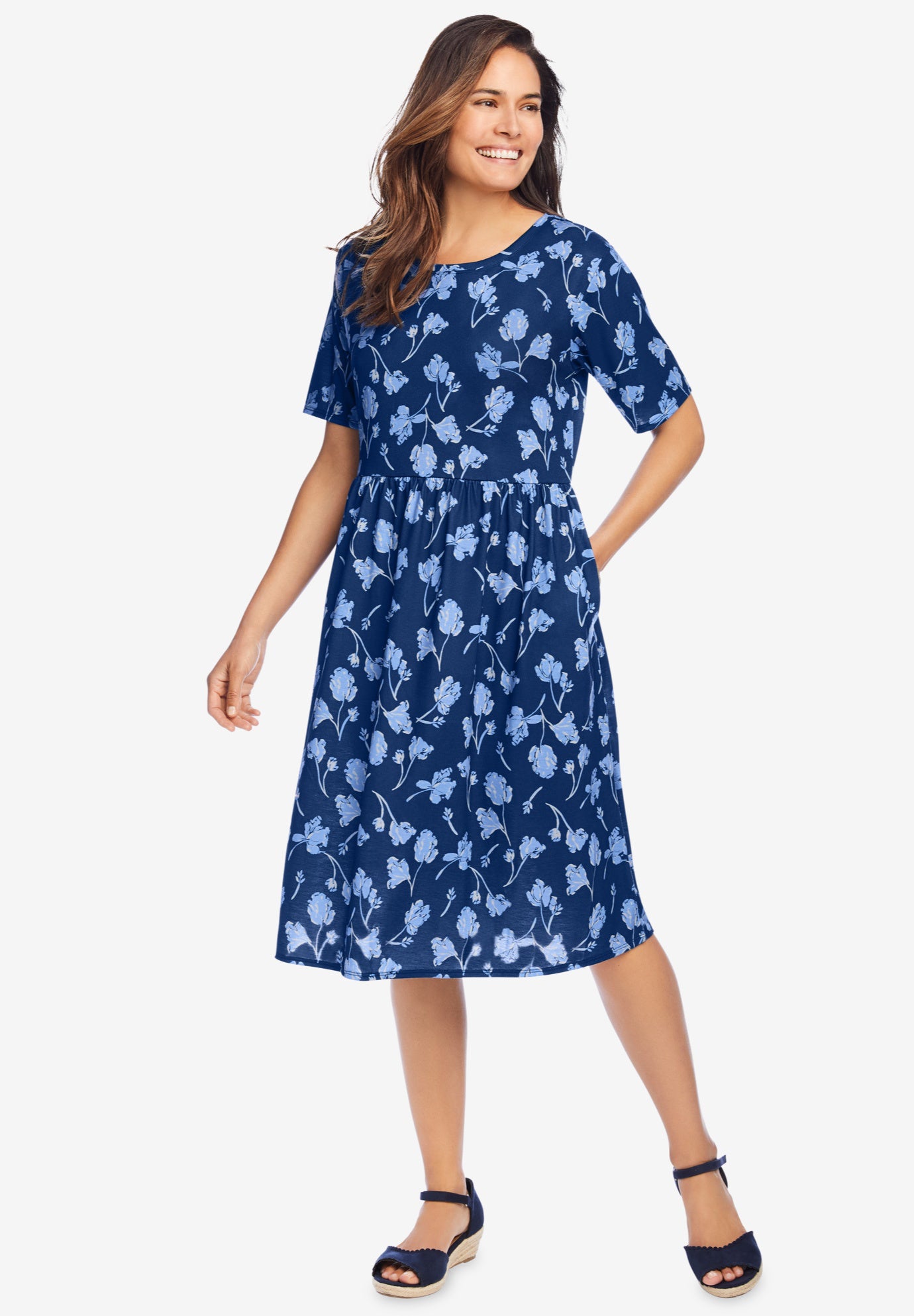 Empire Waist Tee Dress image number 0