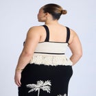 Fringe Crop Top image number null