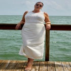 Bustier Stitch Crop Sweater Top image number null