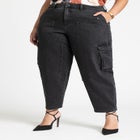 Barrel Leg Utility Trouser Jean image number null
