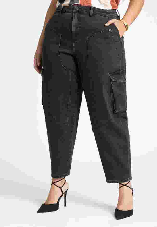 Barrel Leg Utility Trouser Jean image number 1