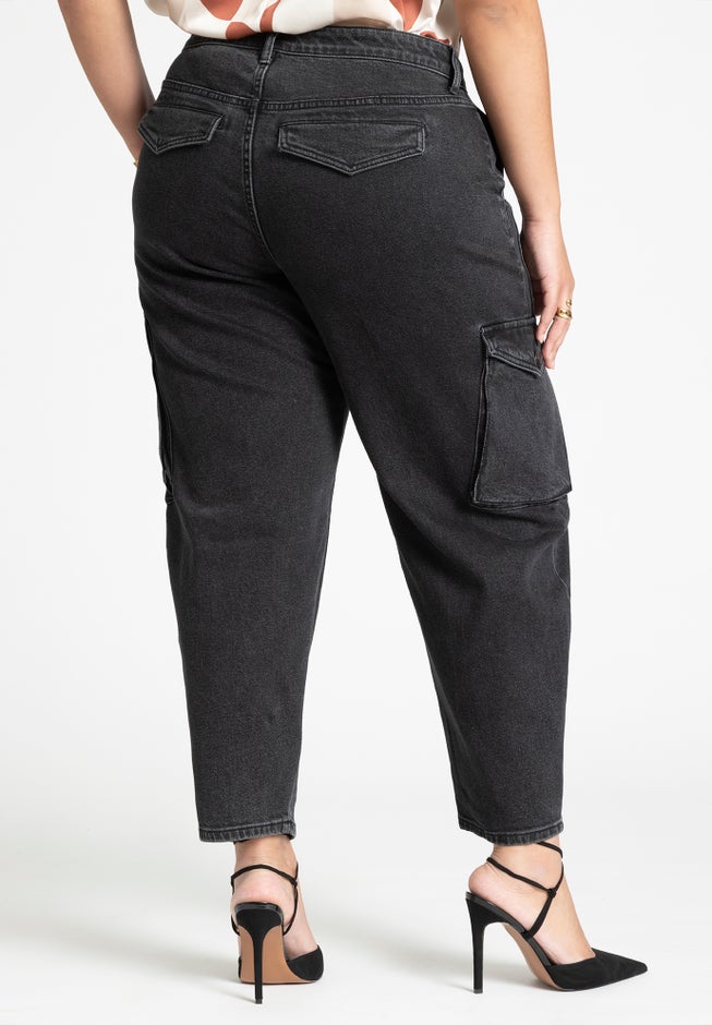 Barrel Leg Utility Trouser Jean image number 3