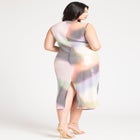 Sequin Mesh Cover-Up Dress image number null