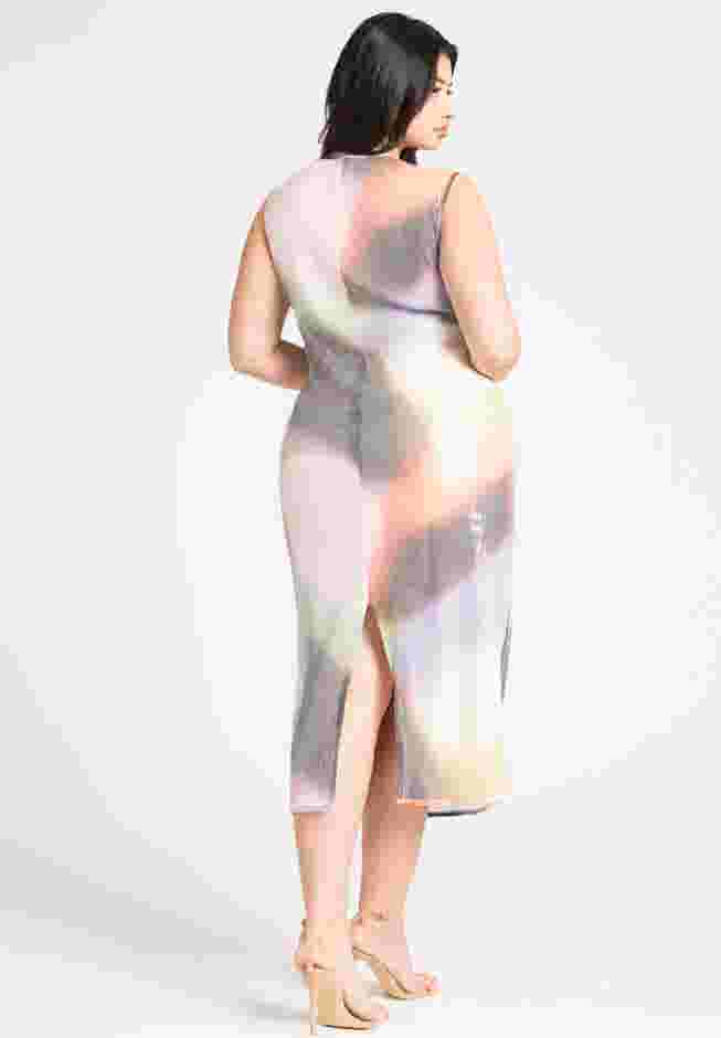 Sequin Mesh Cover-Up Dress image number 1