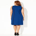 Fit & Flare Sleeveless Dress image number null