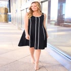 Fit & Flare Sleeveless Dress image number 0