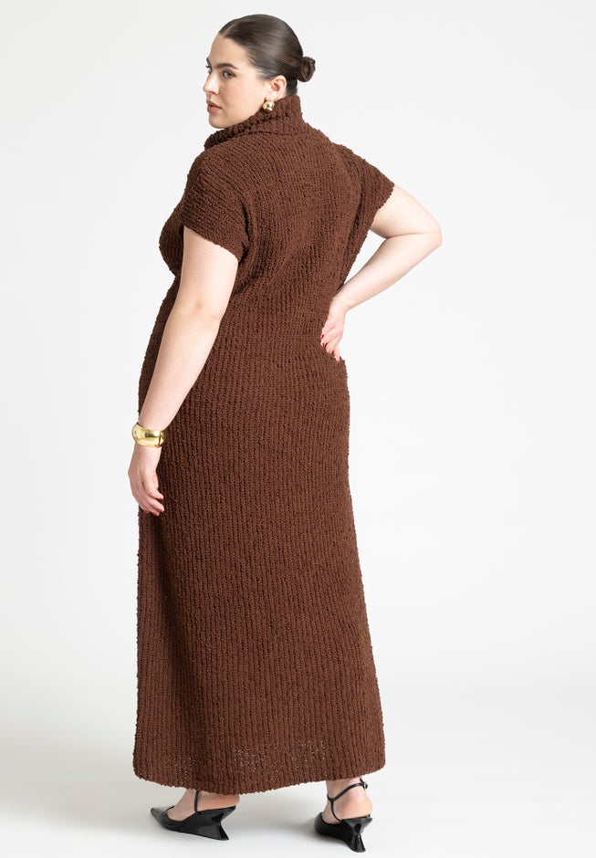 Cocoon Sweater Dress image number null