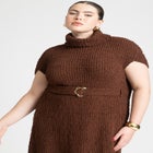 Cocoon Sweater Dress image number null