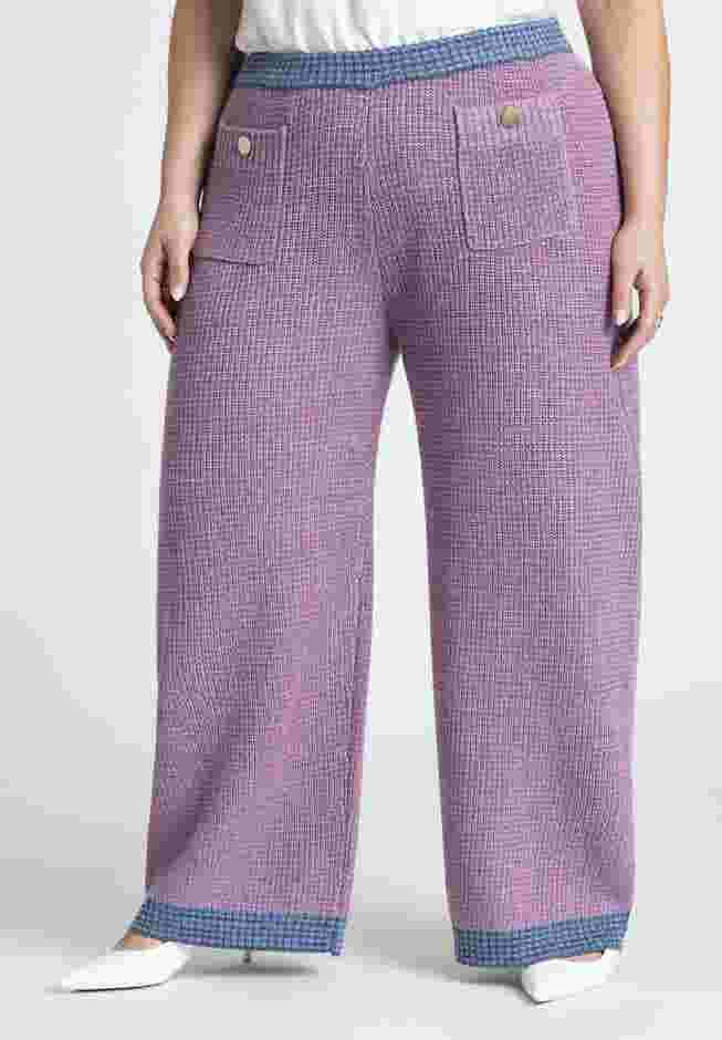 Shimmer Sweater Wide Leg Pant image number 1
