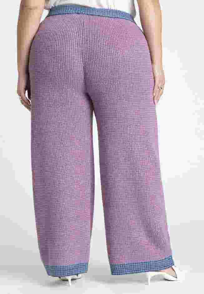 Shimmer Sweater Wide Leg Pant image number 2