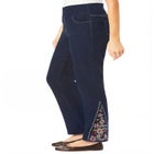 Flex-Fit Pull-On Straight-Leg Gap-Free Stretch Denim Jeans image number 5