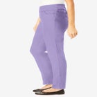 Flex-Fit Pull-On Straight-Leg Gap-Free Stretch Denim Jeans image number null