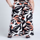 Wide Leg Printed Pant image number null