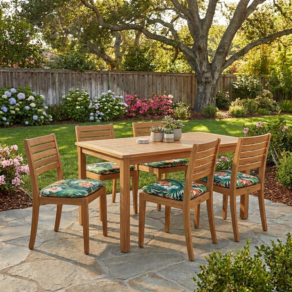 BH Outdoor Performance Set of 4 Stacking Chair Pads image number 7