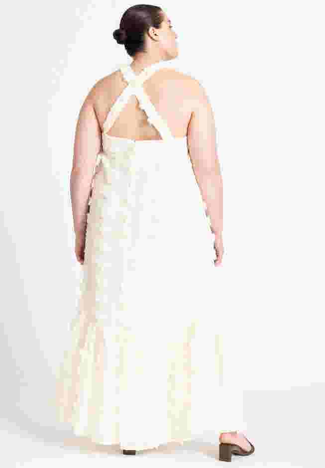 Floral Texture Maxi Dress image number 4