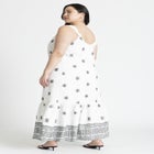 Embroidered Relaxed Maxi Dress image number null