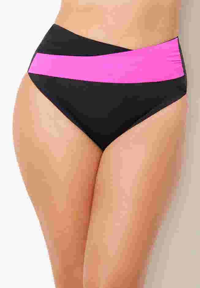 Hollywood Colorblock Wrap Bikini Bottom image number 0