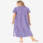 Long Henley Sleepshirt image number 1
