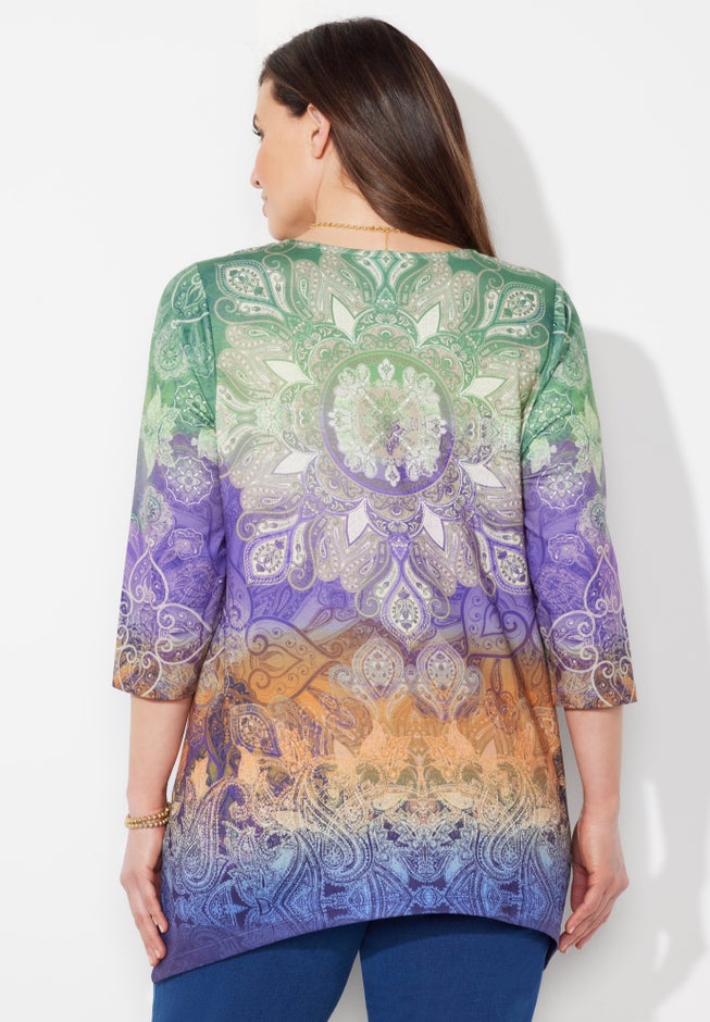 Artistry V-Neck Tunic image number 1