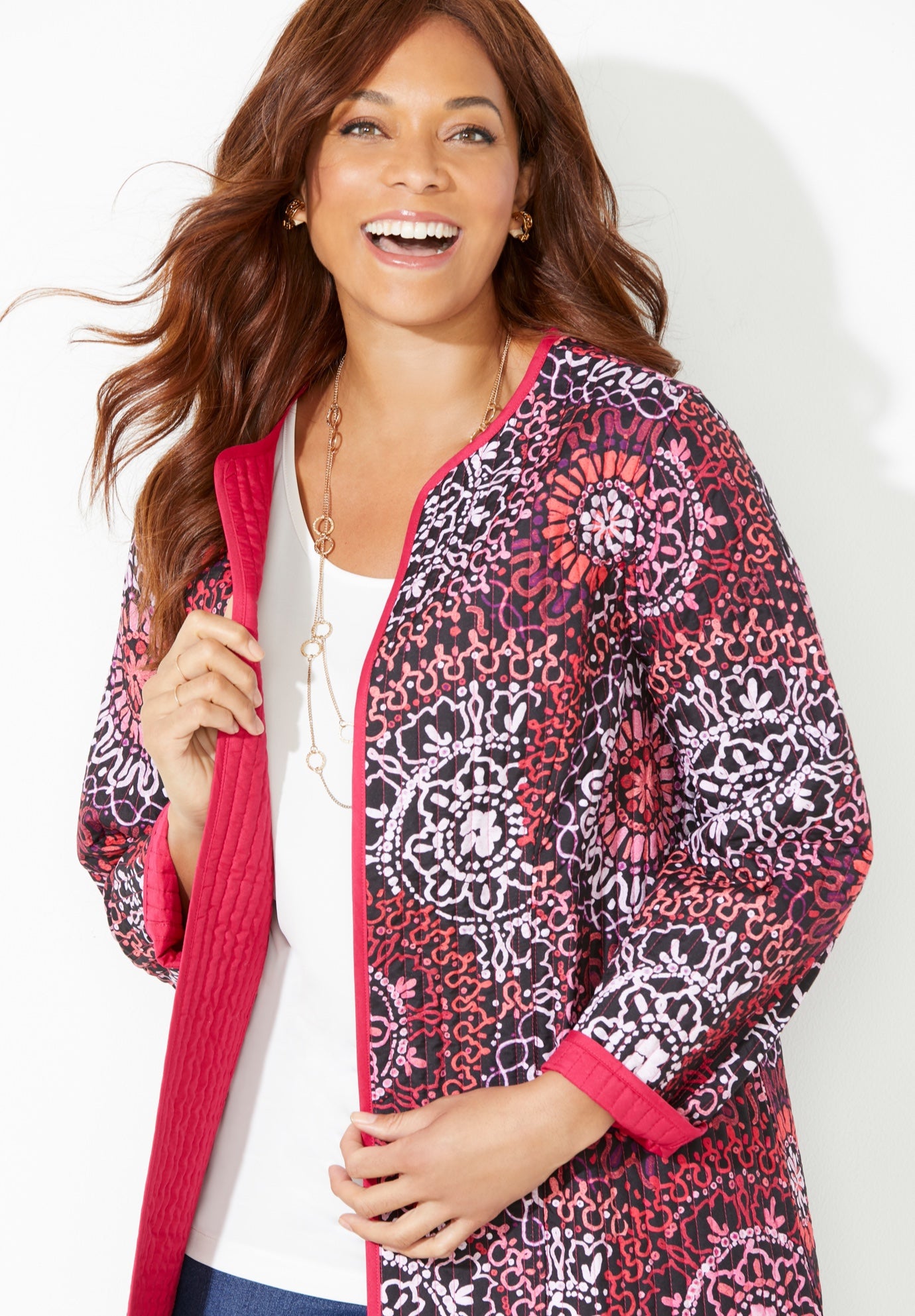 Reversible Quilted Jacket image number 1