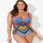 Macrame Underwire One Piece Swimsuit image number null