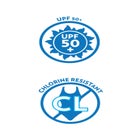 Chlorine Resistant Long-Sleeve Colorblock Swim Tee image number null