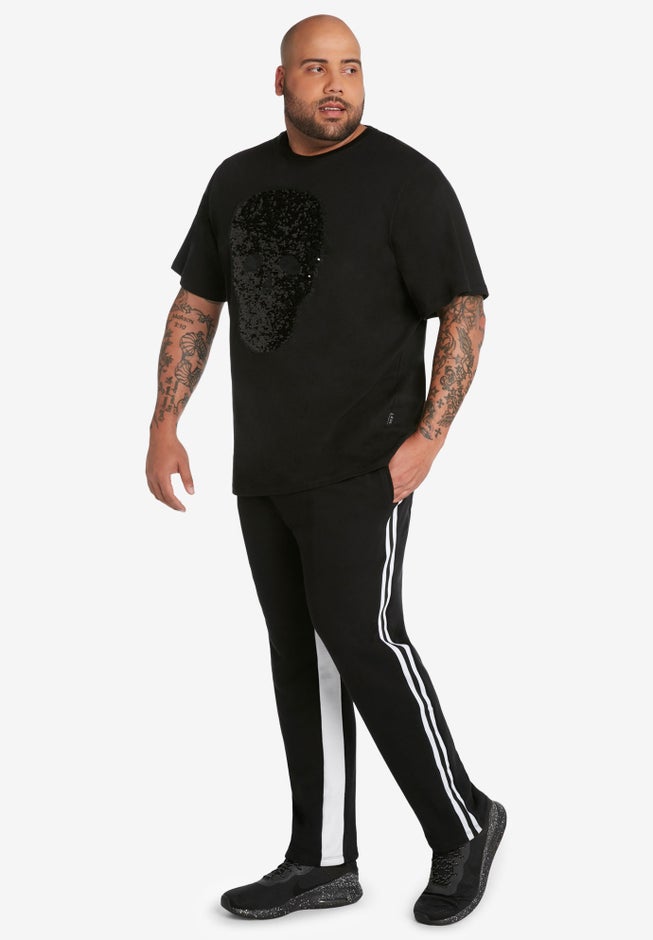 MVP Collections® Embellished Skull T-Shirt image number null