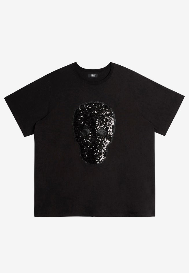 MVP Collections® Embellished Skull T-Shirt image number null