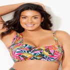 One Shoulder Bandeau Bikini Top image number null