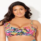 One Shoulder Bandeau Bikini Top image number null