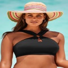 High Neck Halter Bikini Top image number null